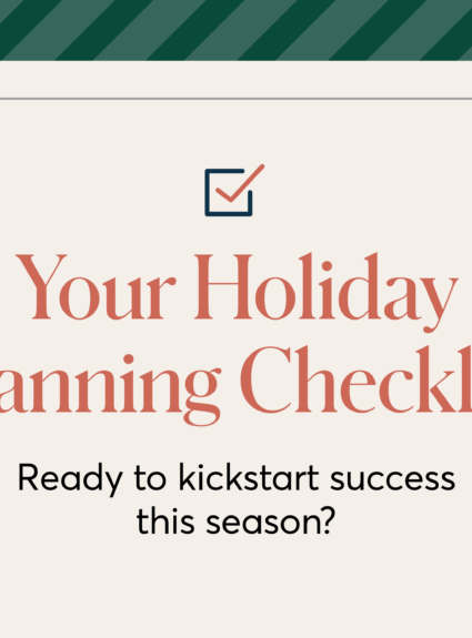 Your Holiday Planning Checklist