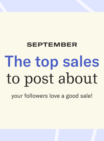 Sales to post about 9/9