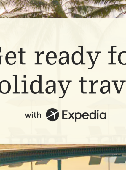 Holiday Savings 10% or More with Expedia